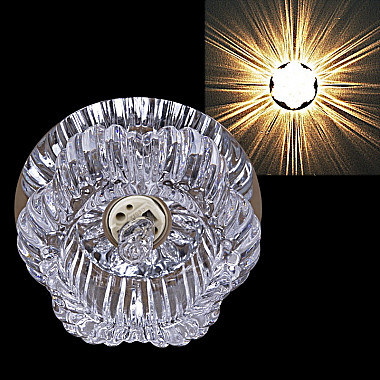 Точечный светильник 18301-9.0-001G G9 CR