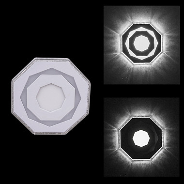 Точечный светильник 45333-9.0-001XW LED3+3+3W WHITE