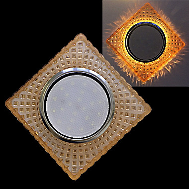 Точечный светильник 53401-9.0-001PL GX53+LED4W TEA