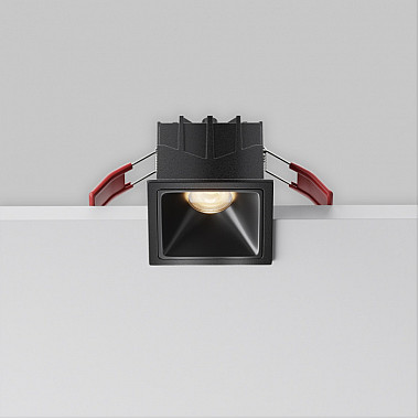 Точечный светильник Alfa LED DL043-01-10W3K-SQ-B-1