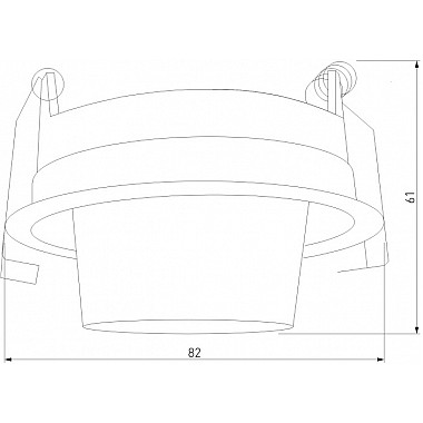 Точечный светильник Conner 25086/LED