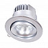 Точечный светильник DL18465 DL18465/01WW-Silver R Dim