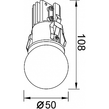 Точечный светильник Bead 8894