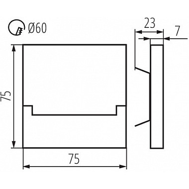 Подсветка для лестниц и ступеней SABIK 29852