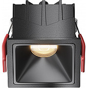 Точечный светильник Alfa LED DL043-01-10W3K-SQ-B-1