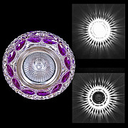 Точечный светильник 00757-9.0-001CN MR16+LED3W CL+PP