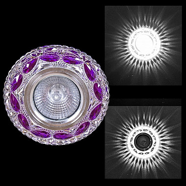 Точечный светильник 00757-9.0-001CN MR16+LED3W CL+PP