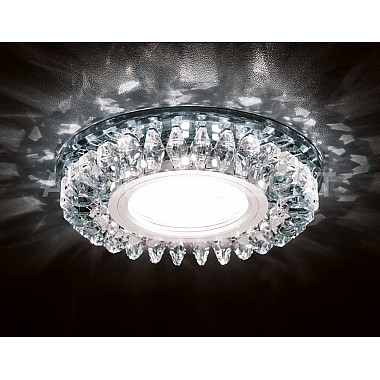 Точечный светильник Декоративные Кристалл Led+mr16 S220 CH