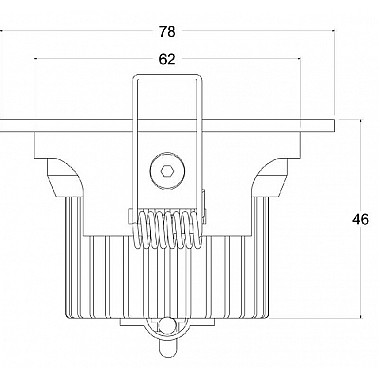 Точечный светильник COB 565193