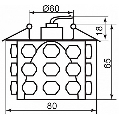 Точечный светильник 18831