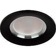 Точечный светильник KL107 BK/SL