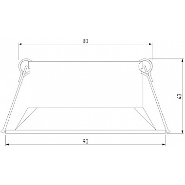 Точечный светильник Punto 25017/01