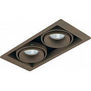 Точечный светильник Lumme DL18615/02WW-SQ Champagne/Black