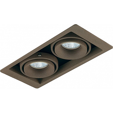 Точечный светильник Lumme DL18615/02WW-SQ Champagne/Black