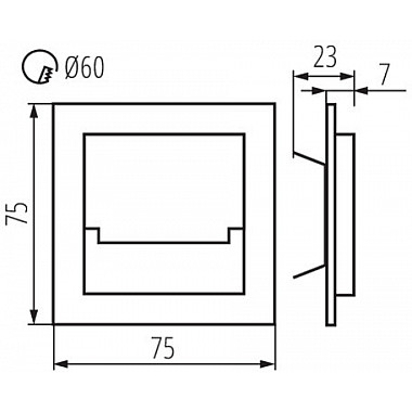 Подсветка для лестниц и ступеней SABIK 29854