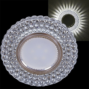 Точечный светильник 16602-9.0-001CN MR16+LED3W CL