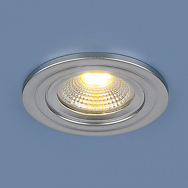 Точечный светильник 9902 LED 3W COB SL серебро