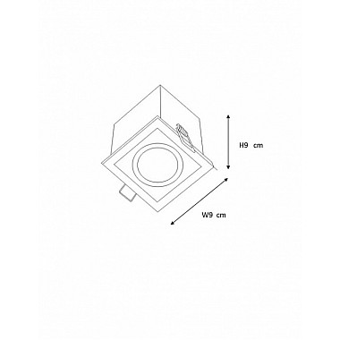 Точечный светильник Chimney 28900/01/12