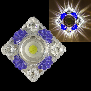 Точечный светильник 42249-9.0-001PL MR16+LED3W CL/BL