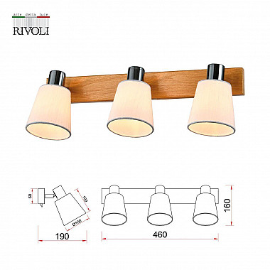 Спот Rivoli Lachrimae 7063-703 Б0055007