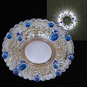 Точечный светильник 14339-9.0-001LD MR16+LED3W WT+BL