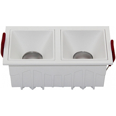 Точечный светильник Alfa LED DL043-02-10W3K-SQ-W