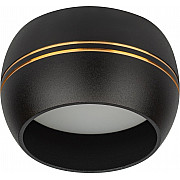 Точечный светильник KL81 BK/GD