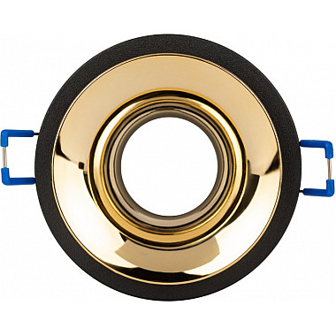 Точечный светильник KL103 BK/GD