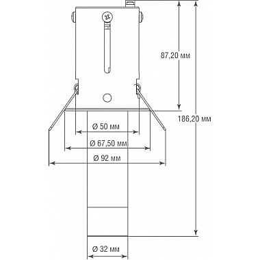 Точечный светильник Hubble DL20232In5W1BBr