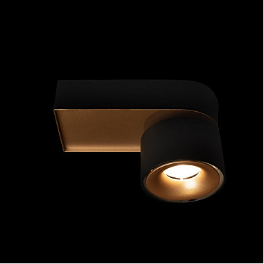 Спот Knof 10324/A Gold Black