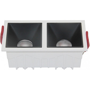 Точечный светильник Alfa LED DL043-02-10W4K-D-SQ-WB