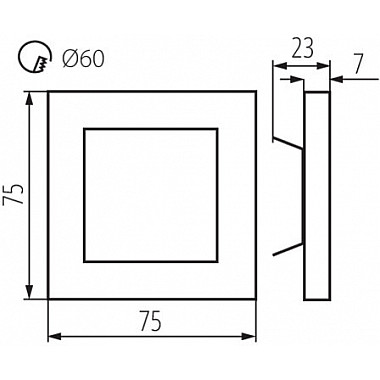 Подсветка для лестниц и ступеней APUS 27378