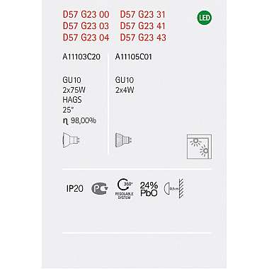 Спот Beluga D57G2300