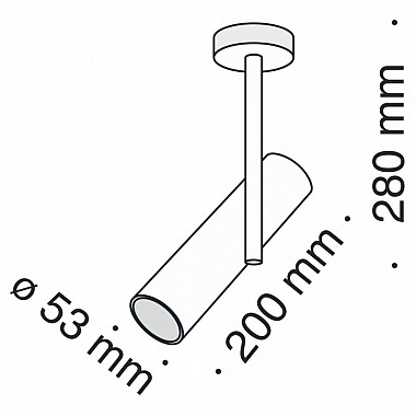 Спот Elti C020CL-01W
