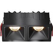 Точечный светильник Alfa LED DL043-02-10W3K-SQ-B-1