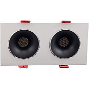 Точечный светильник AM480-2 BK+WH 15,4W