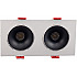 Точечный светильник AM480-2 BK+WH 15,4W
