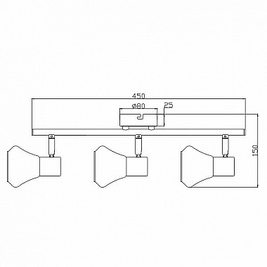 Спот Rivoli Pavla 7028-703 Б0047110