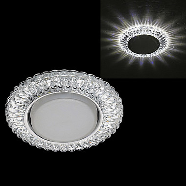 Точечный светильник 53213-9.0-001MN GX53+LED5W WH