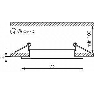 Точечный светильник NAVI 25990