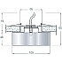 Точечный светильник Downlight DL047CH/Crystal