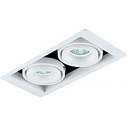 Точечный светильник Lumme DL18615/02WW-SQ White/Black