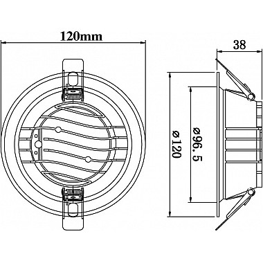 Точечный светильник Cdew-Teco 12130706