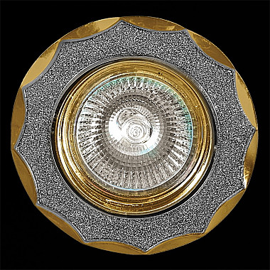 Точечный светильник 01001-9.0-001AK MR16 SS+GD