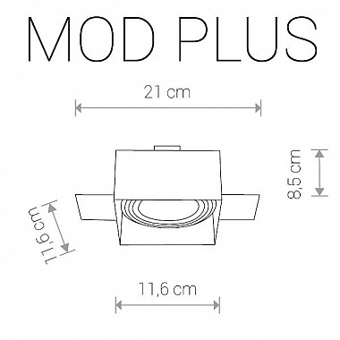 Точечный светильник Mod Plus 9404