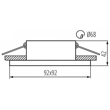 Точечный светильник SIMEN 29134
