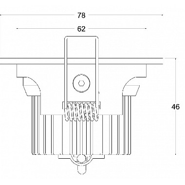 Точечный светильник COB 565278