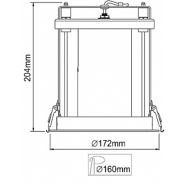 Точечный светильник Luna 565259