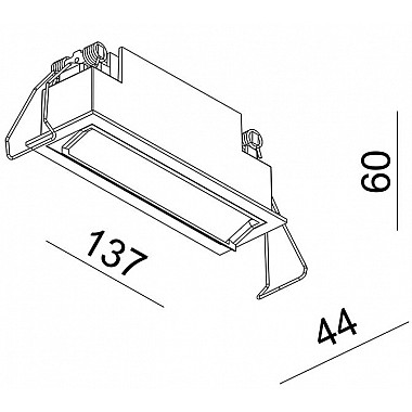 Точечный светильник Ceti 5 563006
