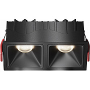 Точечный светильник Alfa LED DL043-02-10W4K-SQ-B-1
